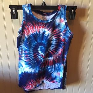 City streets tie dye top size xs 6/6x